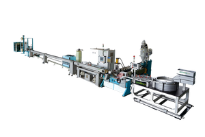 Maquinaria/máquina de producción de tuberías de riego planas de alta velocidad 